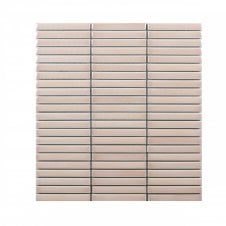 Mini Kit Kat Plain Pink (1.2cm x 9.2cm) 28.2cm x 30.8m Mosaic Tile