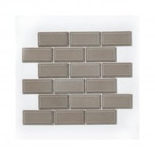 Mini Metro Oatmeal (4.5cm x 9.5cm) 29.1cm x 29.55cm Mosaic Tile