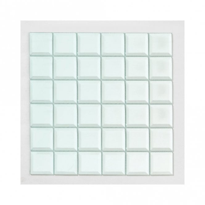 Mirror Square Bevel (5cm x 5cm) 31.5cm x 31.5cm Mosaic Tile
