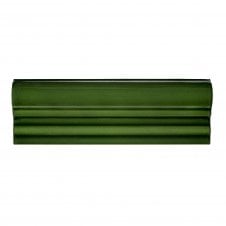 Mol.Italiana Green Victorian 5cm x 15cm (Racing Green) Border Tile