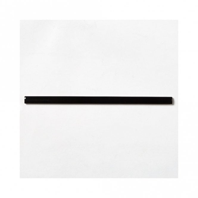 Mold Qtr Round Colonial Black Mate 1.5cm x 30cm Wall Tile