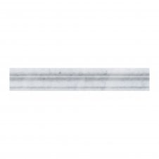 Moldura Carrara White 5cm x 30.5cm Border Tile