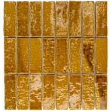 Mostaza Parallel 33.7cm x 32.2cm Mosaic Tile 
