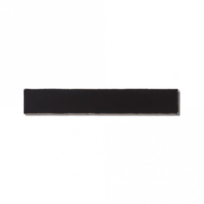 Natucer Handcraft Black 5cm x 30cm Wall Tile