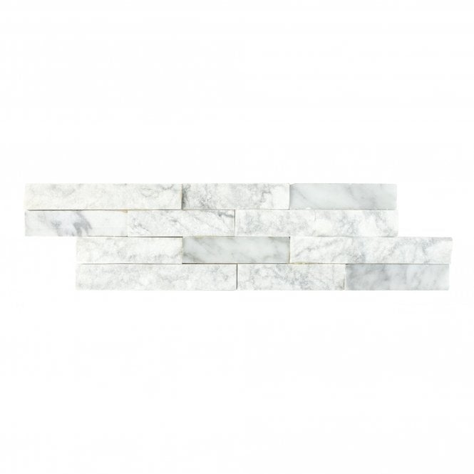 Natural Panel Carrara White 10cm x 36cm Marble Tile
