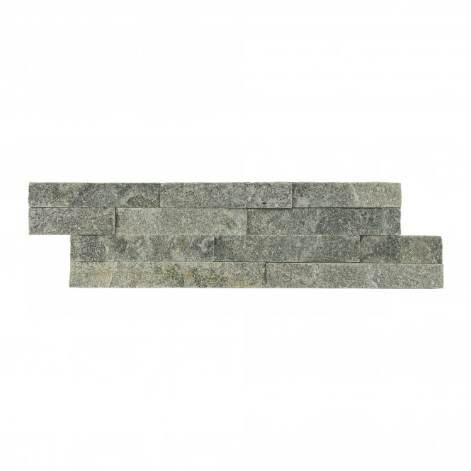 Natural Panel Grey Quartz 10cm x 36cm Wall Tile