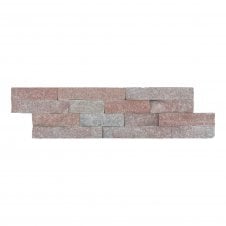Natural Panel Rose 10cm x 36cm Split Face Tile