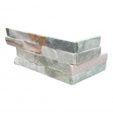 Natural Slate Slim Grey Corner 10cm x 36cm Wall Tile