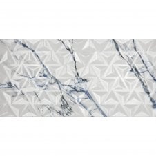Oikas Blue Hl Decor 30cm x 60cm Wall Tile