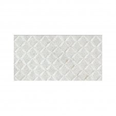 Omega Linen White Decor 31.6cm x 60.8cm Wall & Floor Tile