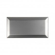 Original Bevel Silver 10cm x 20cm Wall Tile