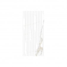 Pamena White Decor 40cm x 80cm Wall Tile