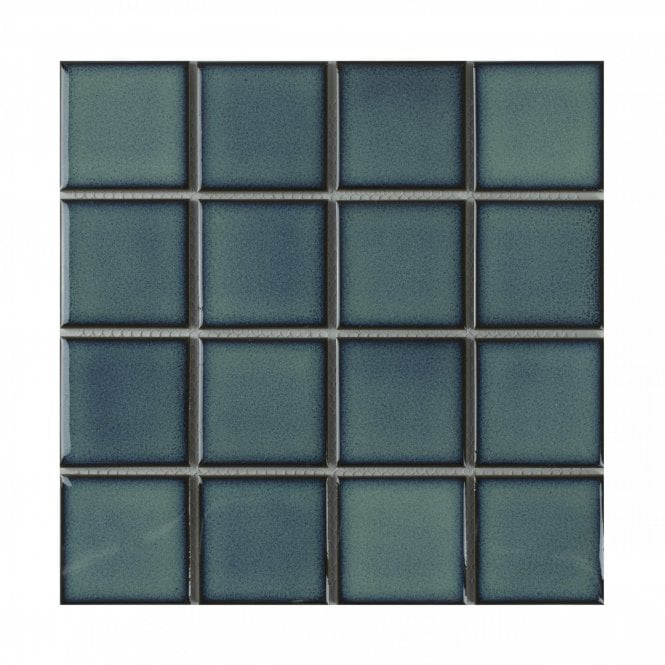 Payan Square Buckingham Green (7.3cm x 7.3cm) 30.5cm x 30.5cm Mosaic Tile