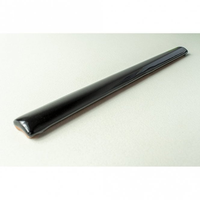 Perfil Metro Negro 1.2cm x 15cm Border Tile