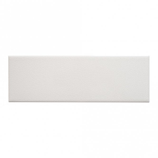 Plain Ckl White 10cm x 30cm Wall Tile