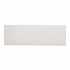 Plain Ckl White 10cm x 30cm Wall Tile
