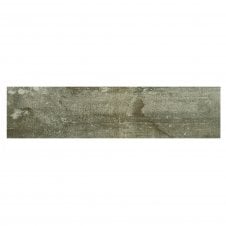Polished Wood Dark Grey 15cm x 60cm Wall & Floor Tile
