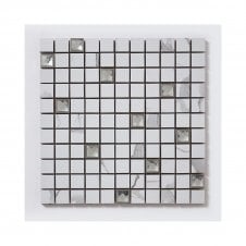 Premium Statuario Jewel 30cm x 30cm Mosaic Tile