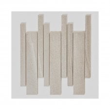 Ramos Taupe Interlock Mosaic (Paros) 29.5cm x 33.2cm Mosaic Tile