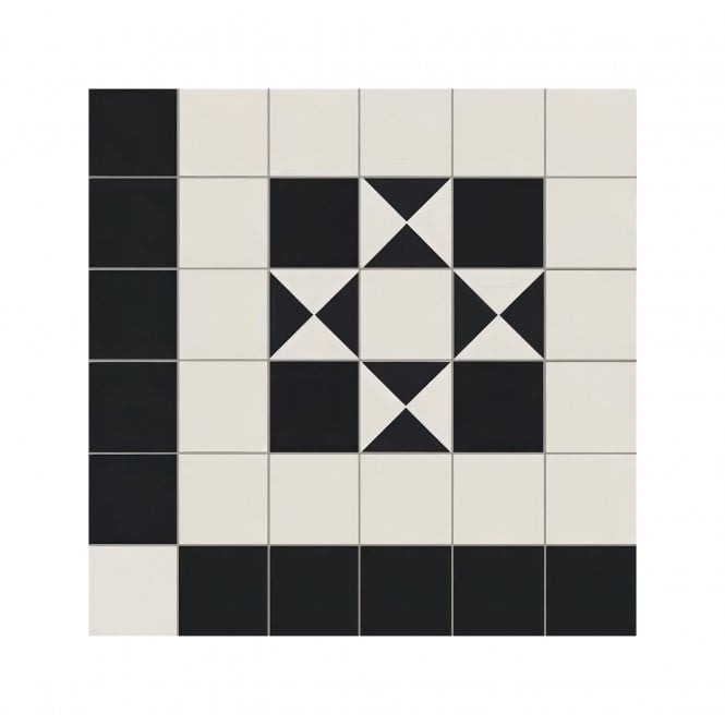 Regency Star (4.8cm x 4.8cm) 30cm x 30cm Mosaic Tile