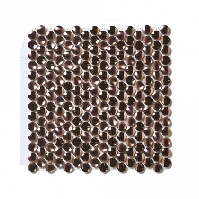 Retro Brown 29.2cm x 29.2cm Mosaic Tile