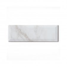Bisel Calacata Beige Brillo 10cm x 30cm Wall Tile
