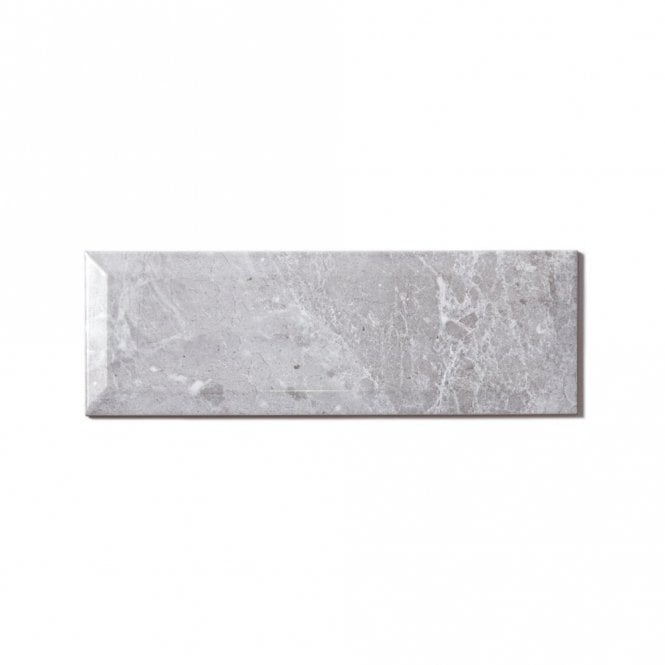 Ribesalbes Ceramica Bisel Forest Gris Brillo 10cm x 30cm Wall Tile