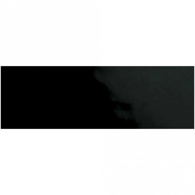 Ribesalbes Ceramica Negro Mate 10cm x 30cm Wall Tile