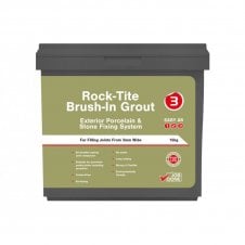 Rock-Tite External Brush-In Grout Steel Grey 15kg
