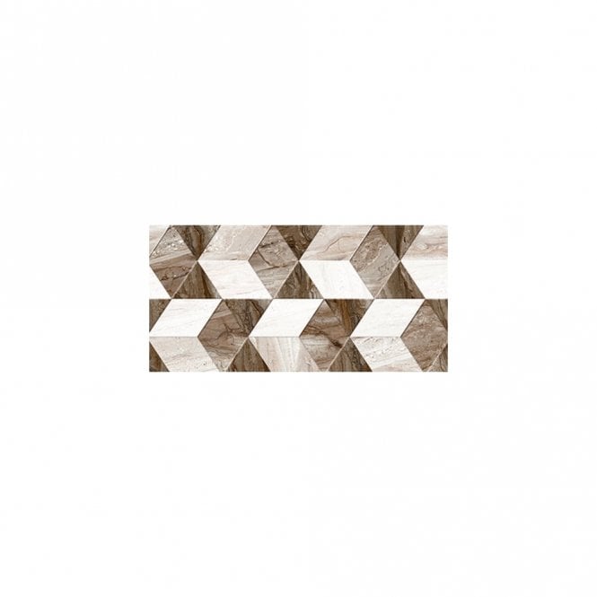 Roopa Brown Decor 30cm x 60cm Wall Tile