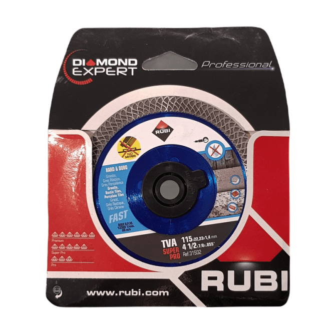 Rubi TVA 115 Superpro 115mm Turbo Diamond Blade