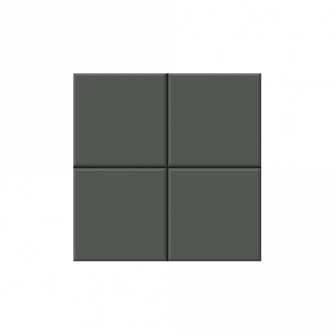 Rubik C Charcoal 20cm x 20cm Wall Tile