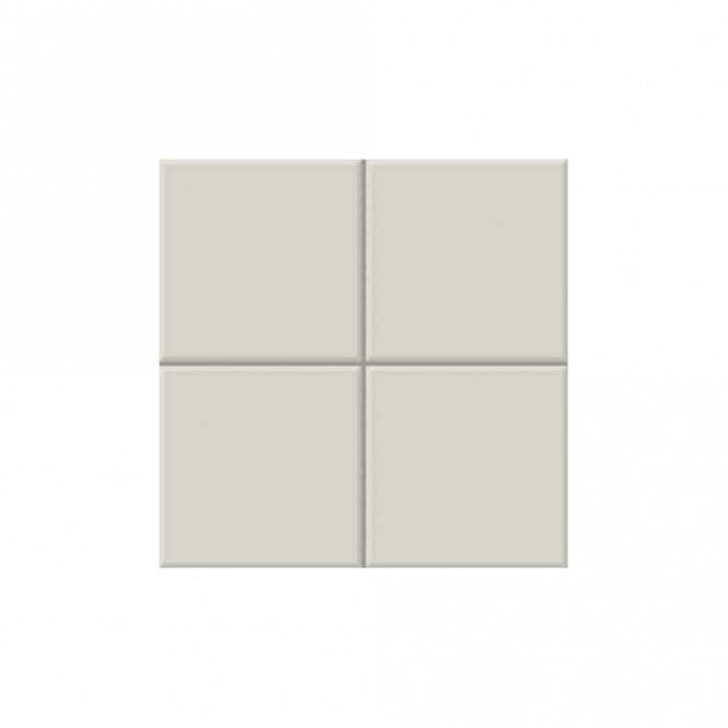 Rubik C Off White 20cm x 20cm Wall Tile