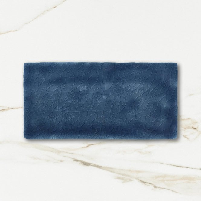Rustic Ckl Ocean Blue 7.5cm x 15cm Wall Tile