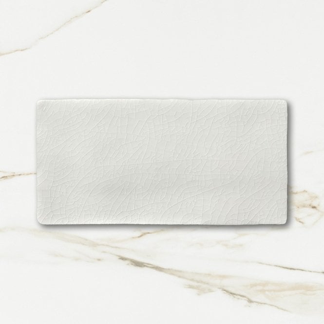 Rustic Ckl White 7.5cm x 15cm Wall Tile