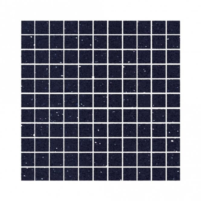 Sapphire Blue 2.5cm x 2.5cm Mosaic Tile