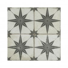 Scintilla Black Pre-Cut 45cm x 45cm Wall & Floor Tile