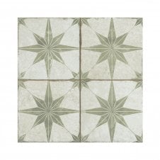 Scintilla Olive Green 45cm x 45cm Wall & Floor Tile