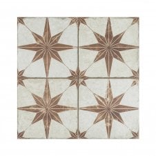 Scintilla Paprika Orange 45cm x 45cm Wall & Floor Tile