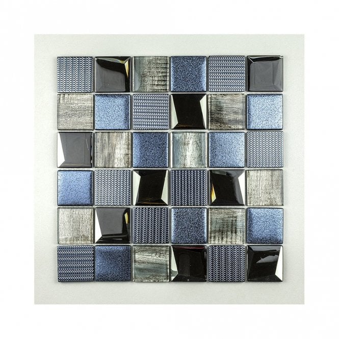 Shm Azul 30cm x 30cm Mosaic Tile
