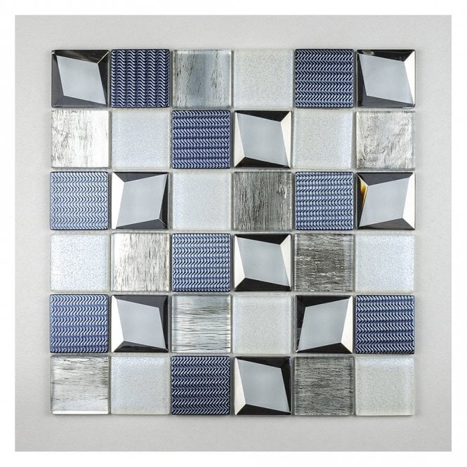 Shm Blanco 30cm x 30cm Mosaic Tile