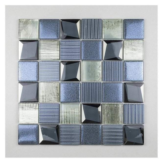 Shm Gris 30cm x 30cm Mosaic Tile
