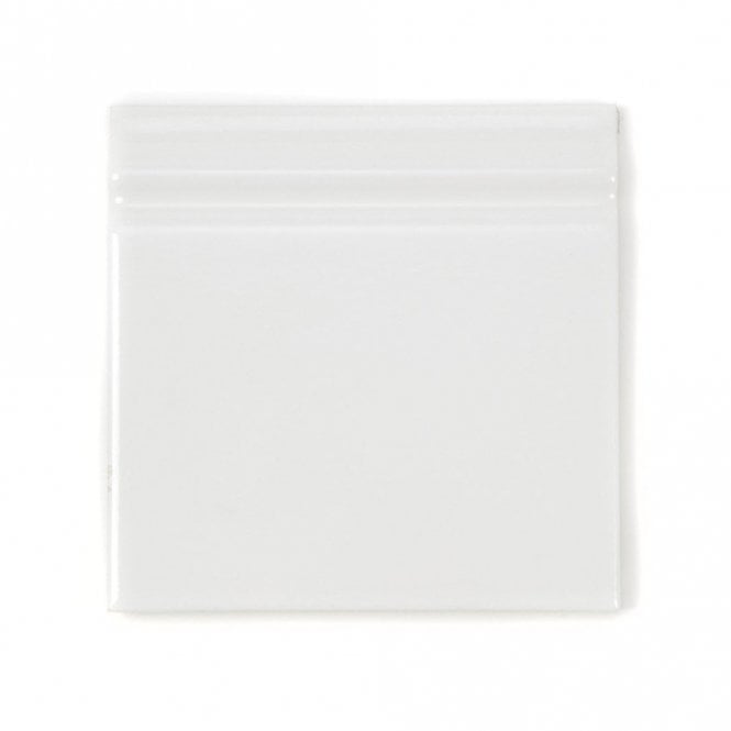 Skirting White 15cm x 15cm Wall Tile