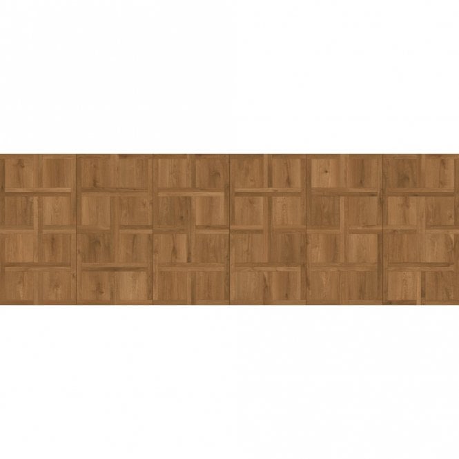 Slat Parquet Oak Wall & Floor Tile 60cm x 120cm