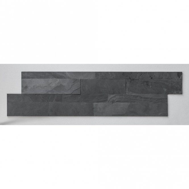 Slimline Panel Desert Black 15cm x 60cm Peel&Stick Tile