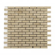 Smart Marmol Travertine 30cm x 30cm Peel & Stick Mosaic Tile