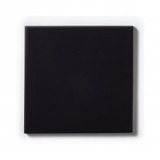 Smooth Black Quarry 14.6cm x 14.6cm Wall & Floor Tile
