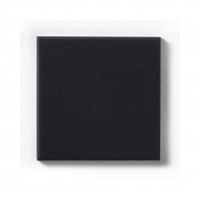 Smooth Black Quarry 9.6cm x 9.6cm Wall & Floor Tile