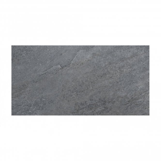 SPC015SC SPC Vinyl Click Flooring Slate Charcoal 31cm x 62cm SOLD PER PACK (1.92M2 Per Pack)