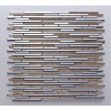 Spindly Cream 29.8cm x 31.8cm Mosaic Tile